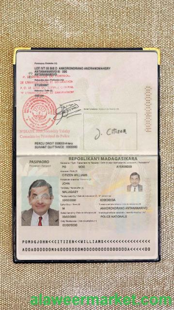 Madagascar passport photo look